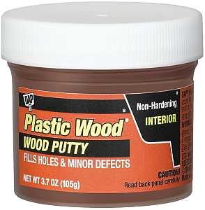 DAP Plastic Wood 21262 Wood Putty, Paste, Mild, Pleasant, Red Oak, 3.7 oz, Pack of 6