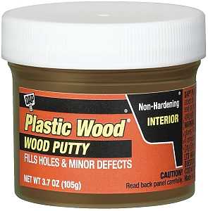 DAP Plastic Wood 21270 Wood Putty, Paste, Mild, Pleasant, Maple, 3.7 oz, Pack of 6