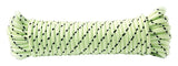 Ace 1/4 in. D X 50 ft. L Neon Green Glow in the Dark Diamond Braided Polypropylene Rope