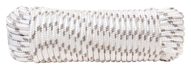 Ace 1/2 in. D X 50 in. L Gray/White Diamond Braided Poly Rope