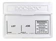 The DOC-BOX 10102 Permit Posting Box, 21 in W, 4 in H, HDPE