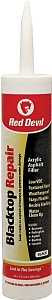 Red Devil 0637 Repair Sealant, Textured Paste, Black, Mild Acrylic, 10.1 fl-oz Cartridge, Pack of 12