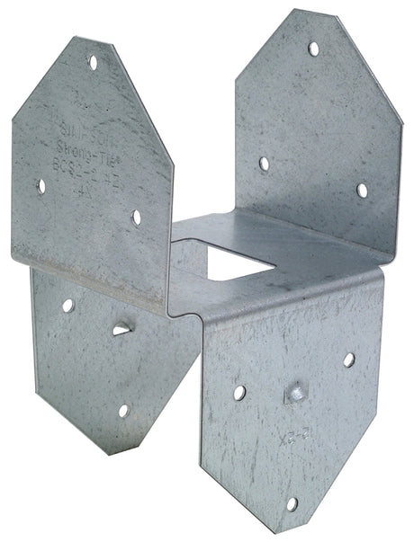 Simpson Strong-Tie BCS Series BCS2-2/4Z Post Cap, 2 to 2 x 4 in Post/Joist, Steel, ZMAX, Pack of 20