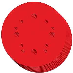 Diablo DCD050VGPH07G Sanding Disc, 5 in Dia, 60, 100, 150 Grit, Ultra Coarse, Medium, Very Fine, Ceramic Abrasive