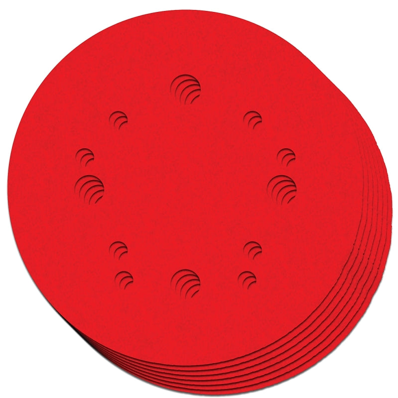 Diablo DCD050VGPH07G Sanding Disc, 5 in Dia, 60, 100, 150 Grit, Ultra Coarse, Medium, Very Fine, Ceramic Abrasive