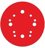 Diablo DCD050100H15G Sanding Disc, 5 in Dia, 100 Grit, Medium, Ceramic Abrasive, 12-Hole