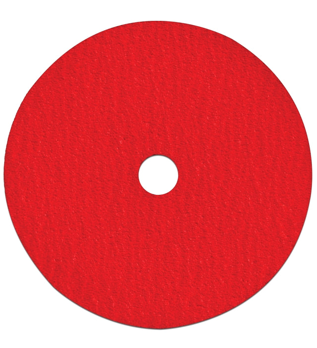 Diablo DCF070024S02G Fiber Disc, 7 in Dia, 7/8 in Arbor, 24 Grit, Extra Coarse, Aluminum Oxide Abrasive