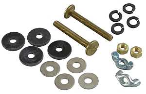 Danco 80819 Tank-to-Bowl Bolt, 5/16 x 2-1/2 in Dimensions, Steel