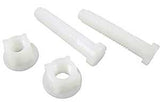 Danco 80822 Seat Hinge Bolt, 7/16 in Dia Dimensions, Plastic, White