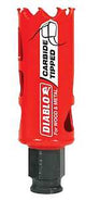 Diablo DHS1125CT GP Hole Saw, 1-1/8 in Dia, 2-3/8 in D Cutting, 3/8 in Arbor, Carbide Cutting Edge, Pack of 2