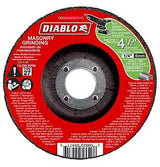 Diablo DBD045250701C Grinding Wheel, 4-1/2 in Dia, 1/4 in Thick, 7/8 in Arbor, Aluminum Oxide Abrasive