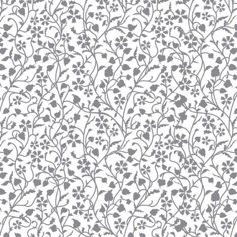 Con-Tact Grip Prints 4 ft. L X 18 in. W Mercedes Gray Non-Adhesive Shelf Liner, Pack of 6