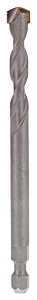 Diablo DHS4BITCT Hole Saw Pilot Bit, 1/4 in Shank, 4 in L Bit, Hex Shank