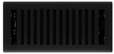 Imperial RG3439 Floor Register, Polystyrene, 10 in W Duct Opening, 4 in H Duct Opening, Black Iron