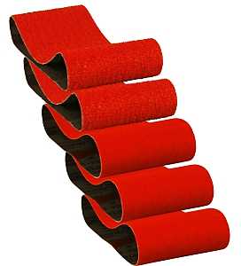 Diablo DCB318ASTS05G Sanding Belt Pack, 3 in W, 18 in L, 50, 80, 120 Grit, Coarse, Fine, Medium