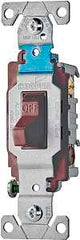Eaton Wiring Devices CS315B Series Toggle Switch, Brown, 15 A, 120/277 V, 3-Position, Screw Terminal