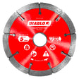 Diablo DMATP0500 Saw Blade, Tuck Point Blade, 5 in Dia, Segmented Rim