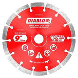 Diablo DMADS0900 Series Saw Blade, Cut-Off Disc Blade, 9 in Dia, Segmented Rim