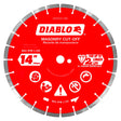 Diablo DMADS1400 Saw Blade, Cut-Off Disc Blade, 14 in Dia, Segmented Rim