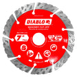 Diablo DMADST0700 Saw Blade, Turbo Cut-Off Disc Blade, 7 in Dia, Segmented Rim