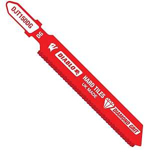 Diablo DJT150DG Jig Saw Blade, 3-1/4 in L, Diamond Grit Cutting Edge