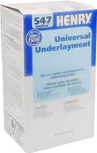 Henry 12159 Underlayment, Gray, 10 lb, Box