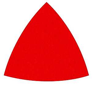 Diablo DCT318120H10G Triangular Sanding Sheet, 3-1/8 in W, 3-1/8 in L, 120 Grit, Fine, Ceramic Grain Abrasive