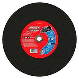 Diablo Steel Demon DBDS14125G01F High-Speed Cut-Off Disc, 14 in Dia, 1/8 in Thick, 20 mm Arbor, Ceramic Abrasive