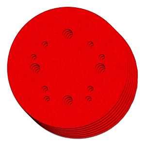 Diablo DCD050ASTH15G Sanding Disc Pack, 5 in Dia, 60, 80, 100, 120, 220 Grit, Coarse, Medium, Ultra Fine, Universal, 15/PK