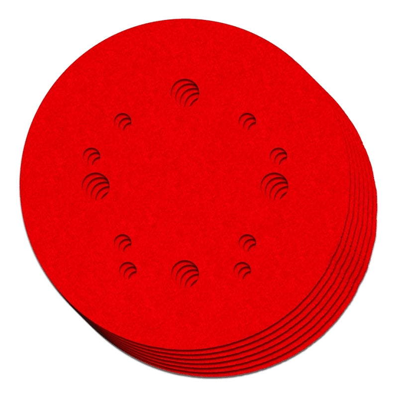 Diablo DCD050ASTH15G Sanding Disc Pack, 5 in Dia, 60, 80, 100, 120, 220 Grit, Coarse, Medium, Ultra Fine, Universal, 15/PK