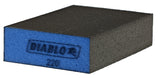 Diablo ENDURA-BOND DFBBLOCMFN01G Flat Edge Sanding Block, 4 in L, 2-1/2 in W, 220 Grit, Ultra Fine