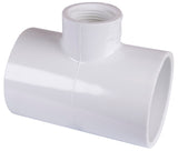 IPEX 035879 Reducing Tee, 2 x 2 x 1 in, Socket x Socket x FNPT, PVC, SCH 40 Schedule