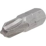 HILLMAN Screwdriving Bit Set Carbon Steel 6 pk