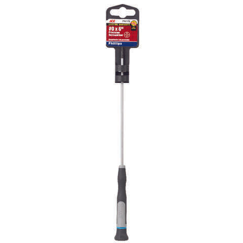 Ace No. 0 X 6 in. L Phillips Precision Screwdriver, Pack of 2