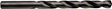 Irwin 67515 Jobber Drill Bit, 15/64 in Dia, 3-7/8 in OAL, Spiral Flute, 1-Flute, 15/64 in Dia Shank, Cylinder Shank