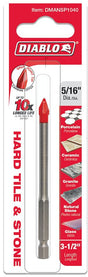 Diablo DMANSP1040 Drill Bit, 5/16 in Dia, 3-1/2 in OAL, Hex Shank