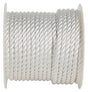 Koch 5211645 Rope, 1/2 in Dia, 200 ft L, 1/2 in, 639 lb Working Load, Nylon, White