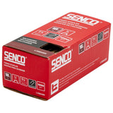 Senco L15BABR Medium Wire Staple Strip, 1/4 in W Crown, 1-1/4 in L Leg, 18 ga, Galvanized/Sencote