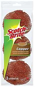 Scotch-Brite 213C Scrubber Pad, Brown