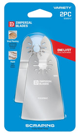 Imperial Blades ONE FIT IBOASV-2 Scraper Variety Pack, 2-1/4 in, High Carbon Steel