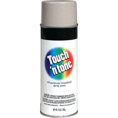 Touch N Tone Flat Aluminum Spray  Paint 10 oz, Pack of 6