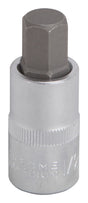 Vulcan 3506012113 Hex Bit Socket, 1/2 in Tip, 1/2 in Drive, Chrome, 2-1/2 in OAL