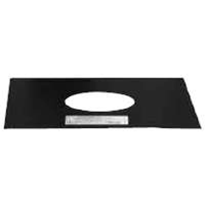 Selkirk 243502 Trim Plate, Black