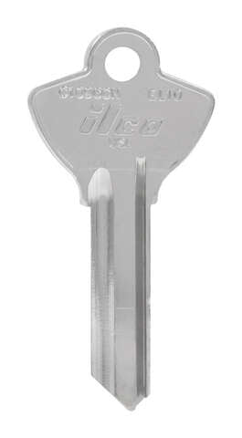 HILLMAN Traditional Key House/Office Key Blank EL-10 Elgin Single, Pack of 10