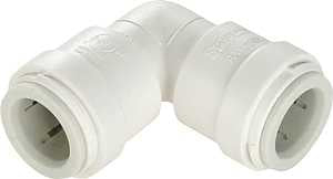 Watts 3517-18/P-1020 Union Pipe Elbow, 1 in, 90 deg Angle, Plastic, Off-White, 100 psi Pressure