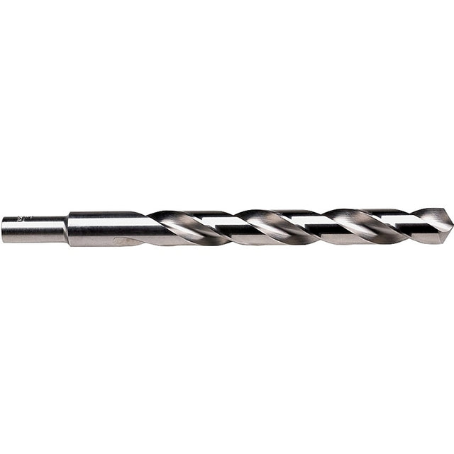 Irwin 73826 Jobber Drill Bit, 13/32 in Dia, 5-1/4 in OAL, Spiral Flute, 2-Flute, 13/32 in Dia Shank, Reduced Shank