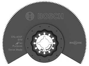 Bosch Starlock OSL400F Oscillating Saw Blade, 4 in, Bi-Metal