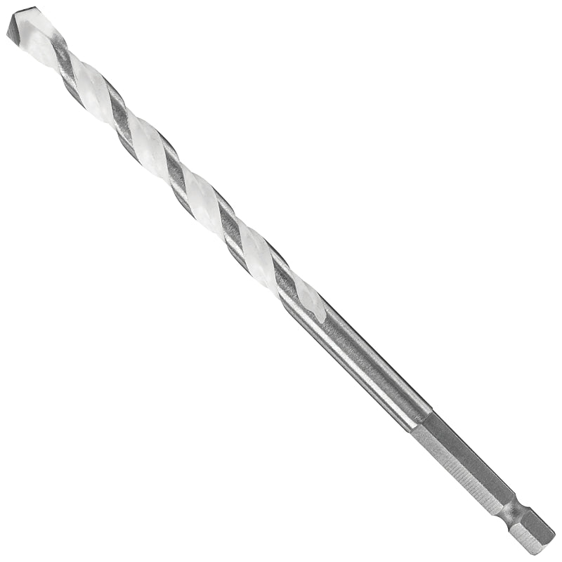 Bosch MP09 Jobber Drill Bit, 5/16 in Dia, 6 in OAL, Twist Flute, 1/4 in Dia Shank, Hex Shank