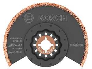 Bosch Starlock OSL312CG Oscillating Grinding Blade, 3-1/2 in, Carbide