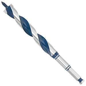 Bosch Daredevil NKSC10 Auger Drill Bit, 5/8 in Dia, 6-1/2 in OAL, High-Speed, Wide Flute, 5/16 in Dia Shank